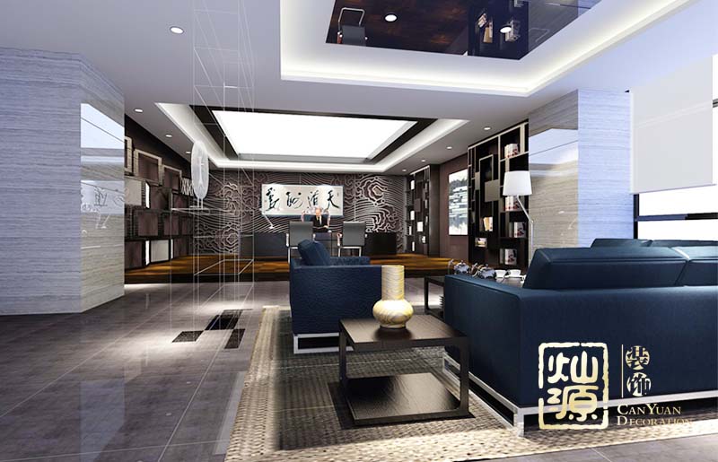 潤(rùn)嘉中心南寧小型辦公室設(shè)計(jì)案例賞析